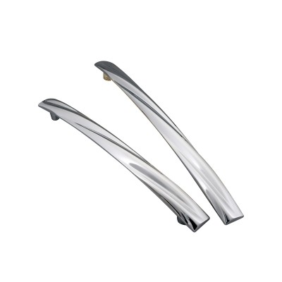 High Quality Oem Modern Zinc Alloy Cord Design Bar Metal In Chrome Furniture Handles For Kitchen Accessory Cabinet Drawer